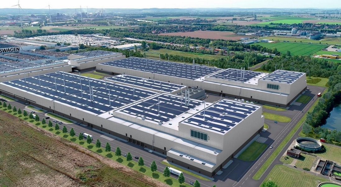 Заводът на "Фолксваген" трябва да бъде пуснат в експлоатация през 2026 г. и в него се очаква да работят около 3000 души.
