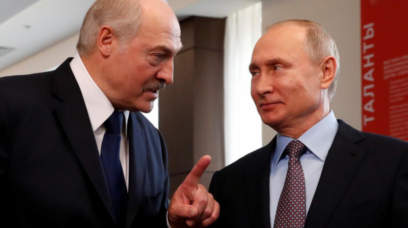 Президентите на Русия и Беларус, Владимир Путин и Александър Лукашенко