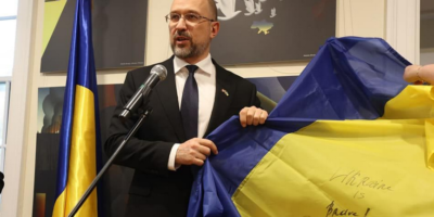 Министър-председателят на Украйна Денис Шмихал