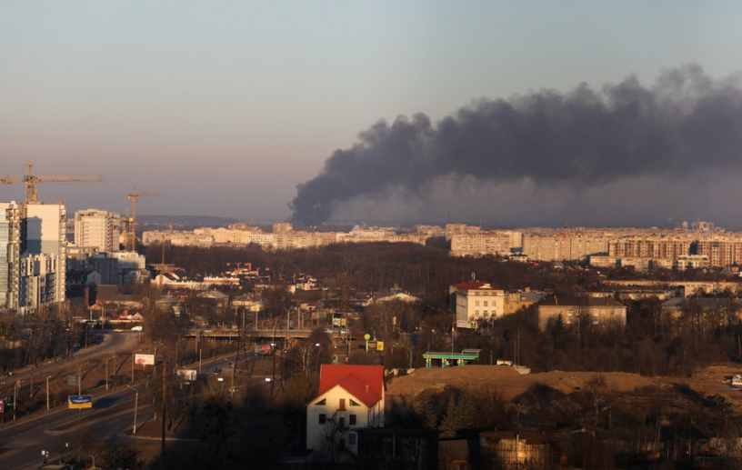 Украйна признава, че при последната руска нощна атака са нанесени щети на военна база