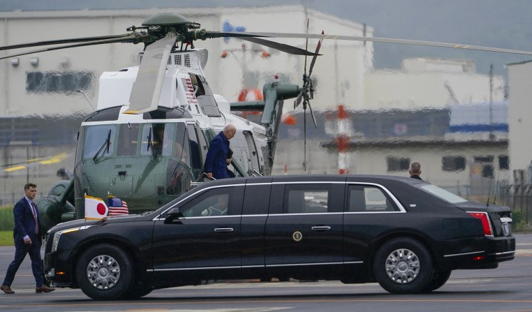 Президентът на САЩ Джо Байдън пристигна в Хирошима за участие в срещата на върха на Г-7,