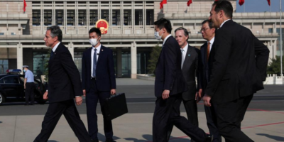 Държавният секретар на САЩ Антъни Блинкен пристигна в Пекин