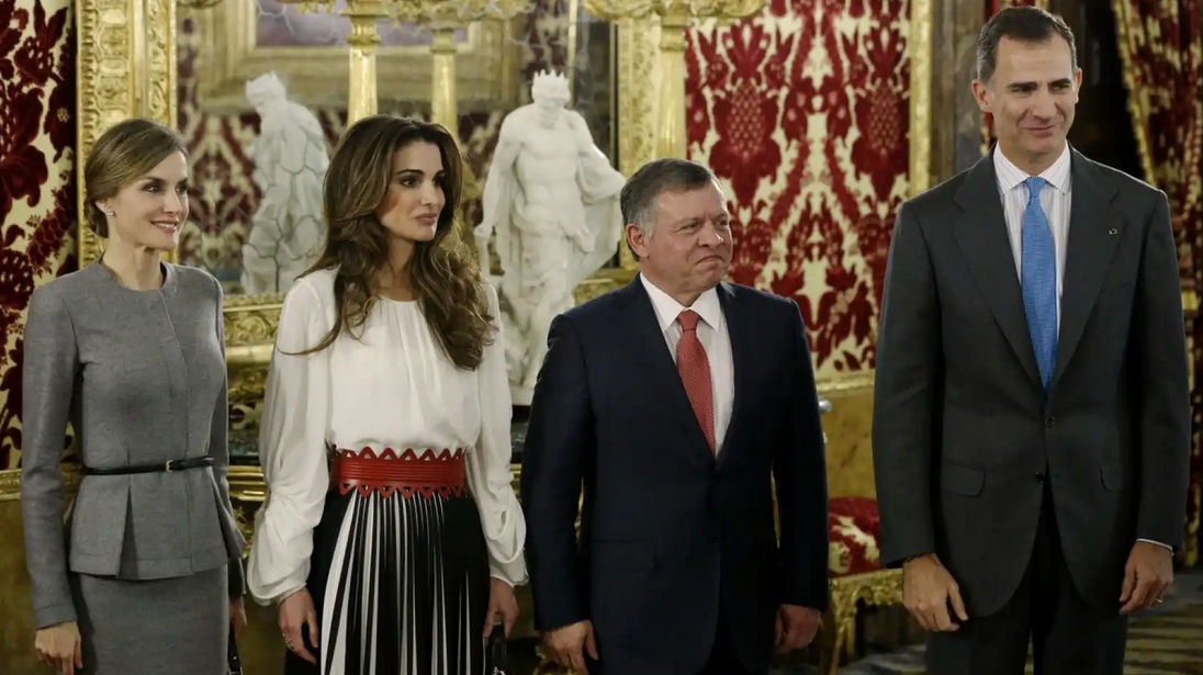 Крал Абдула II и кралица Рания посетиха Испания през ноември 2015 г.