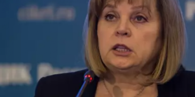 Ела Памфилова, председател на избирателната комисия в Русия